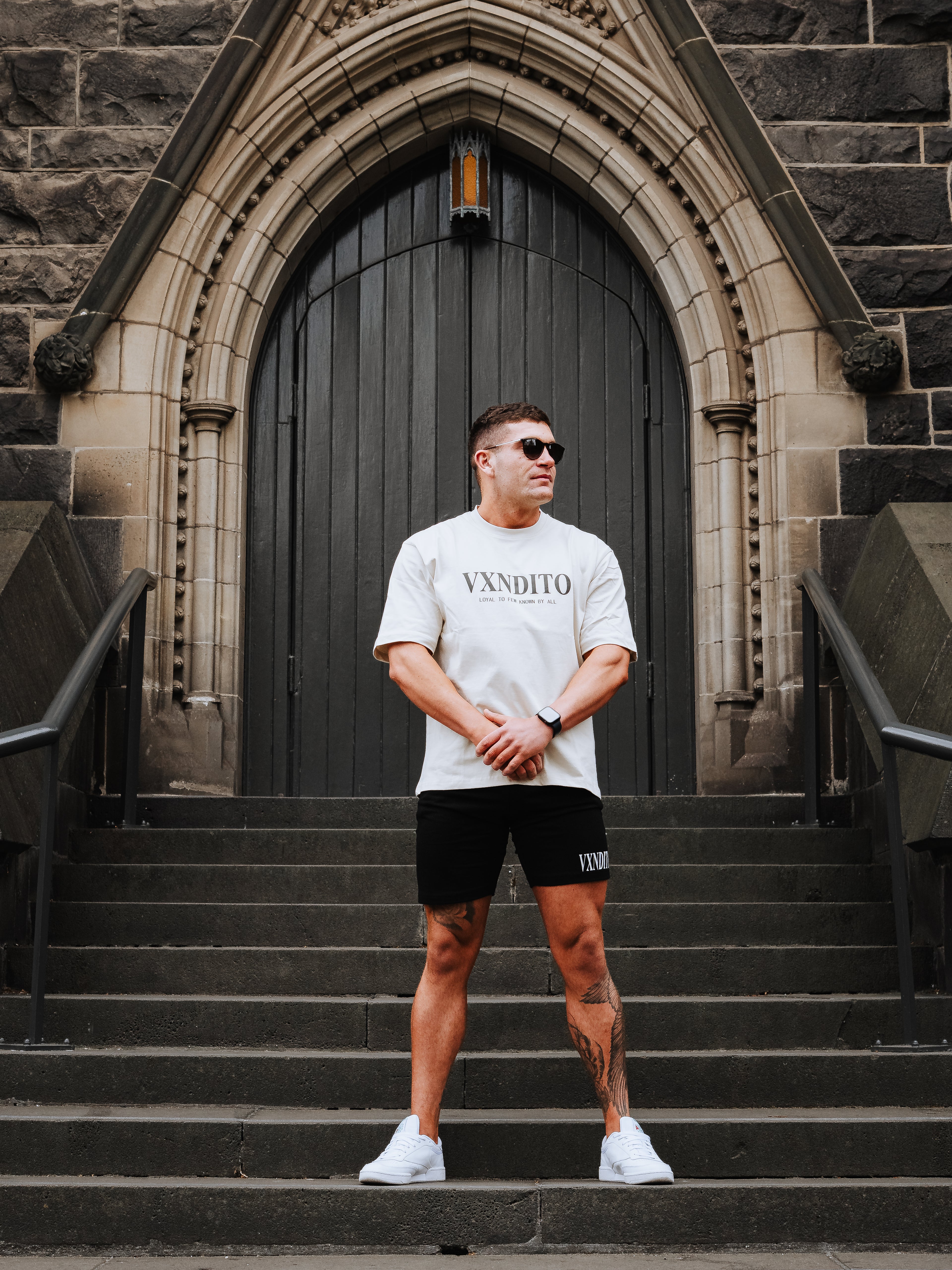 VXNDITO Signature Shorts – Black