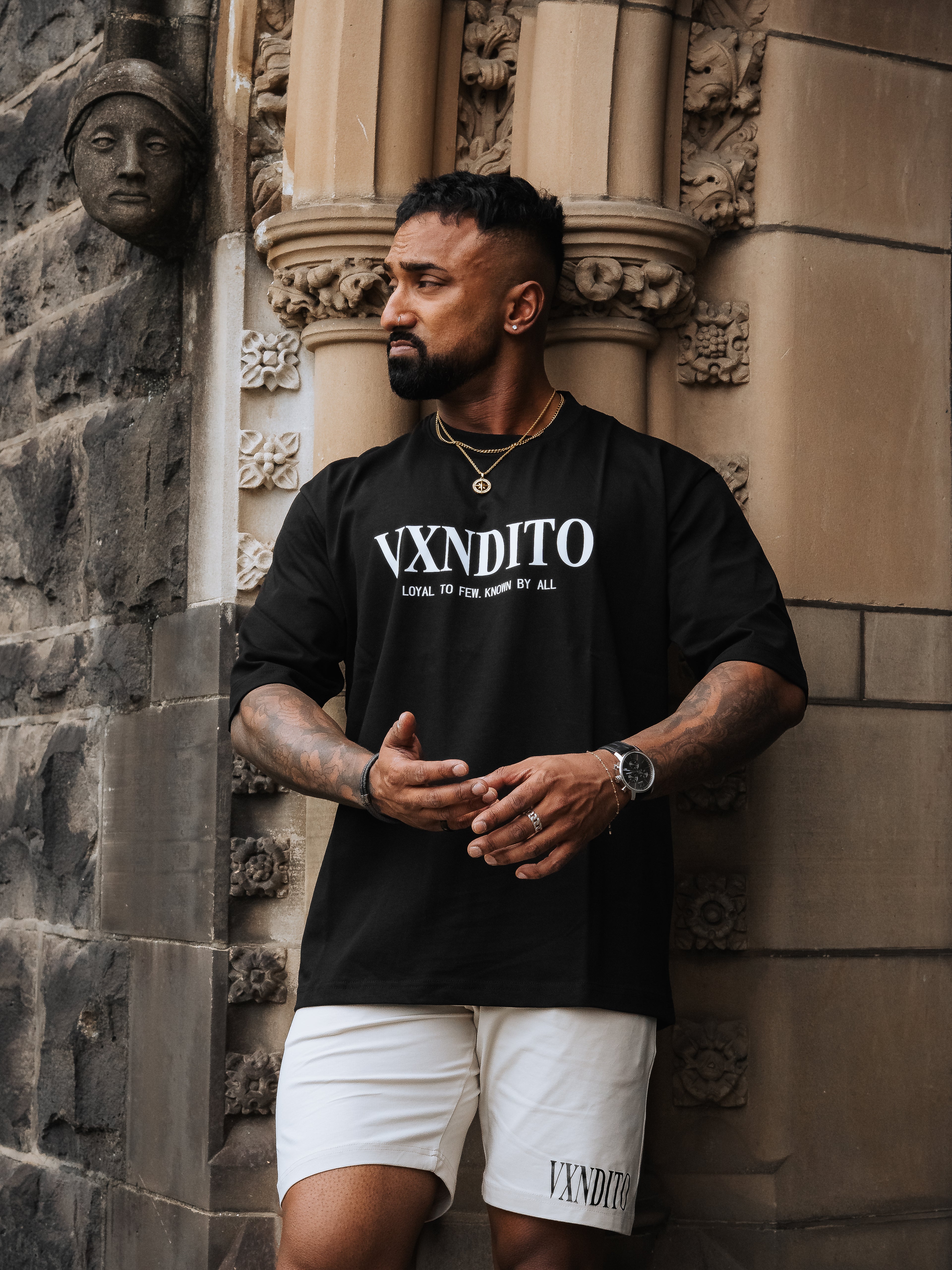 VXNDITO Signature Tee – Black